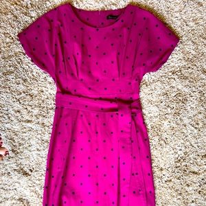 Vintage style pencil dress polka dot 🌹
